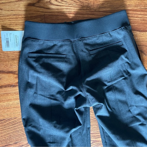 NWT Athleta Work It City Black Zippered Pants - Picture 7 of 9